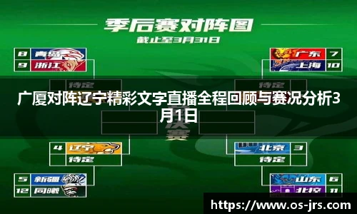 广厦对阵辽宁精彩文字直播全程回顾与赛况分析3月1日
